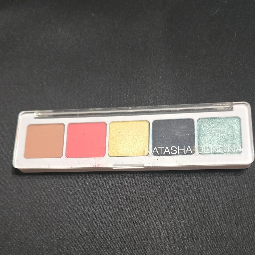 Natasha Denona Eyeshadow Palette - Brown, Pink, Gold, Blue, Green Jubilee‎